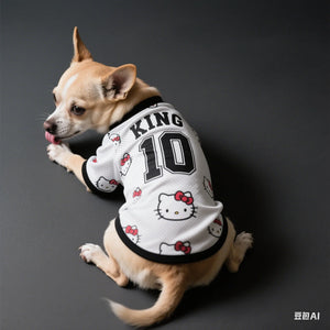 Pet Clothes For Dogs Pet Supplies Breathable Cool Comfortable Soccer Jerseys Small-sized Dog Breeds Cool And Stylish